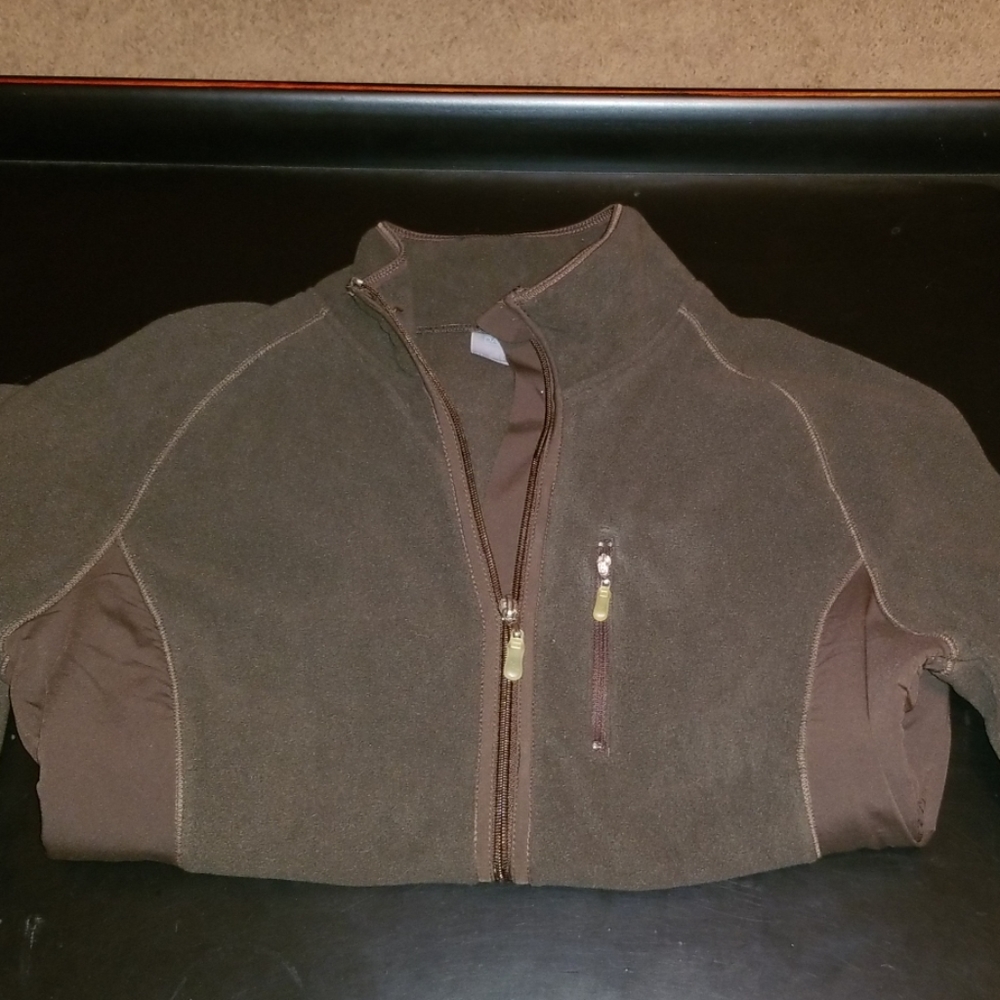 Danskin Now Zip Front Fleece